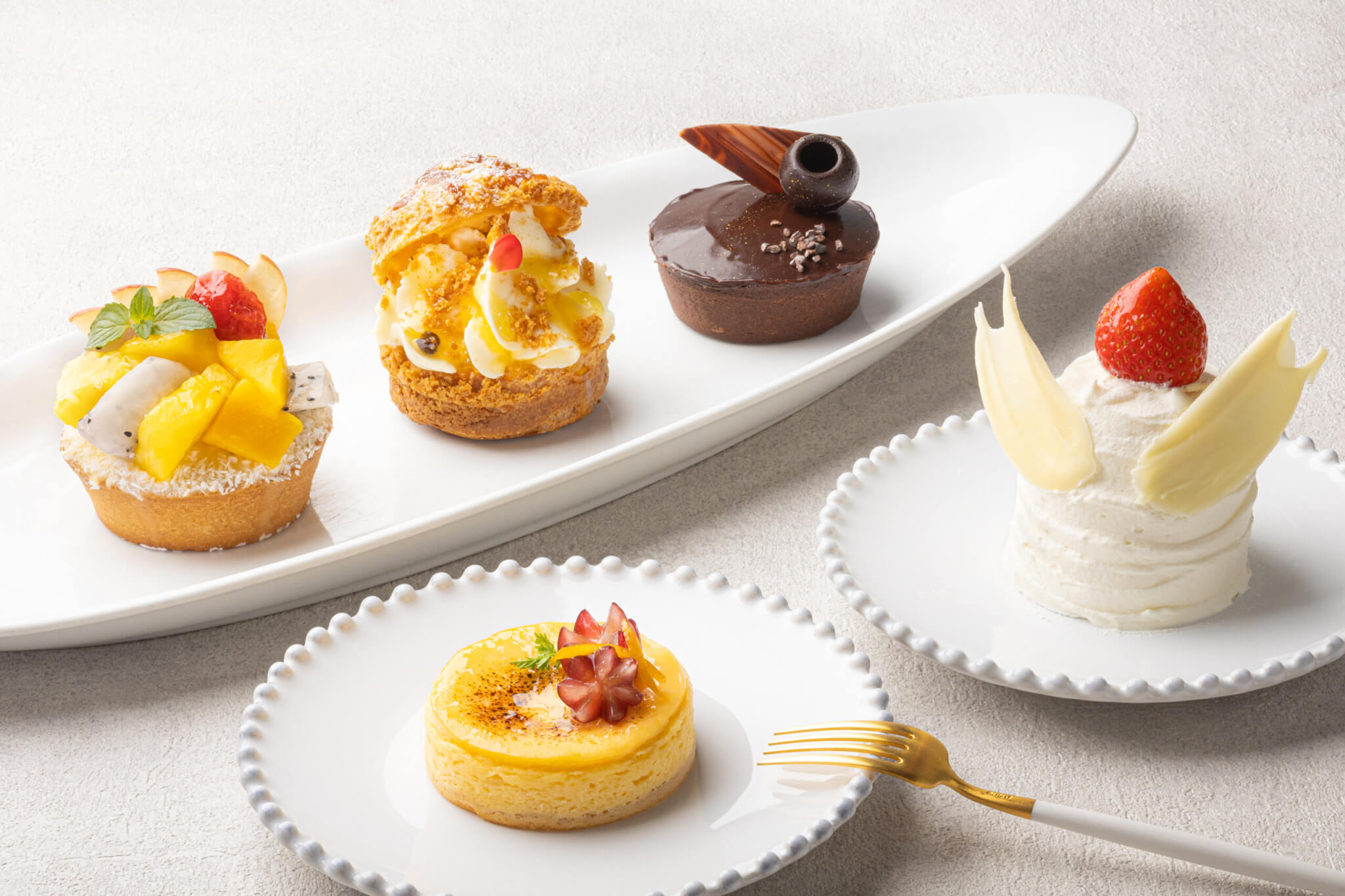 ホテルメイドケーキメニューの画像