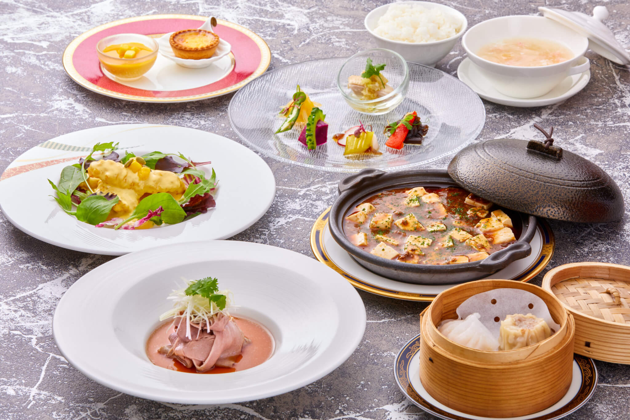 NEW【桃翠】特別な日は中国料理「ランチコース」の画像