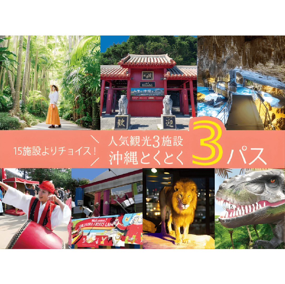 人気観光施設をお得に入場！ 「美ら海とくとく5パス」「沖縄とくとく3パス」販売中のアイキャッチ画像