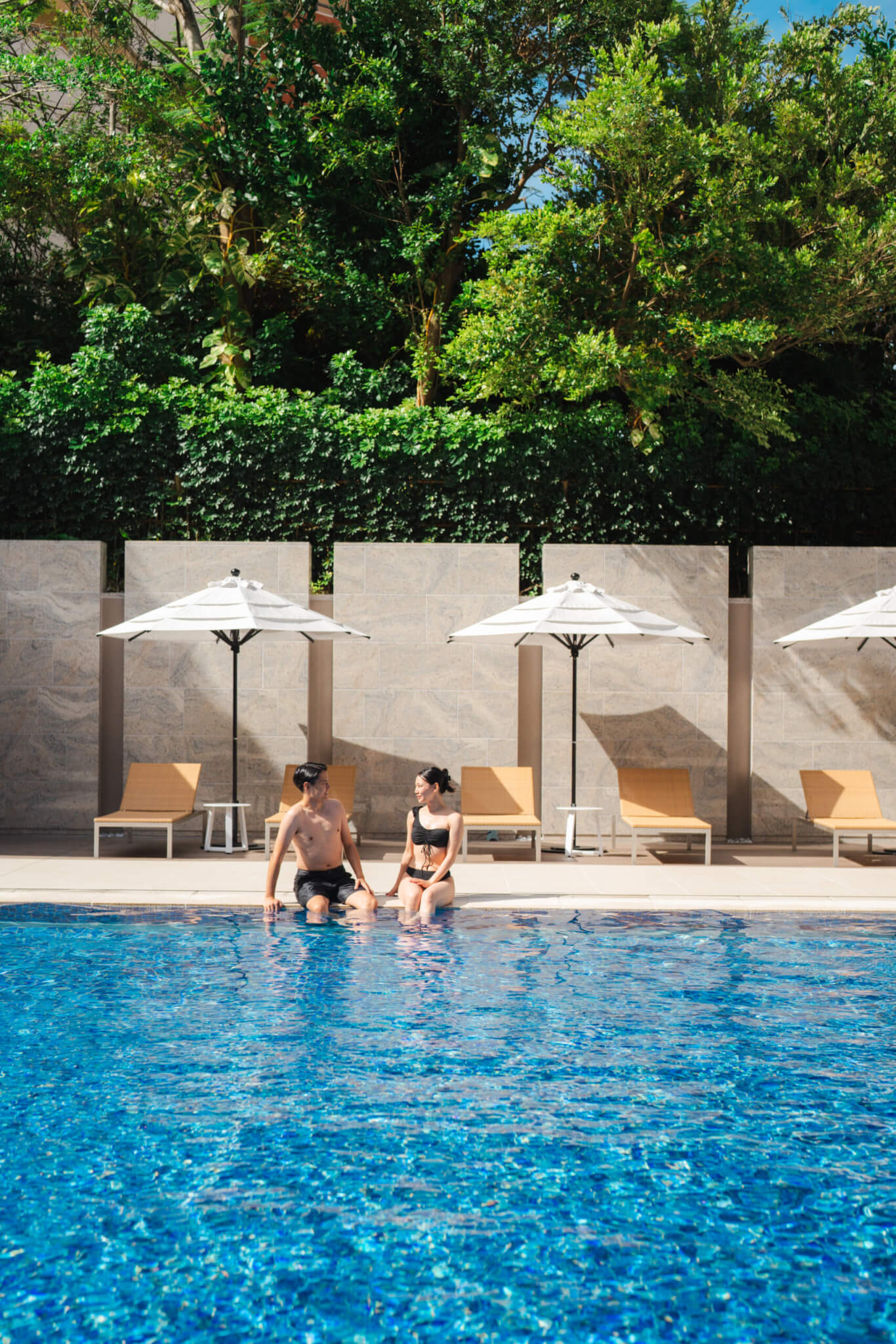 POOLSIDE RETREAT