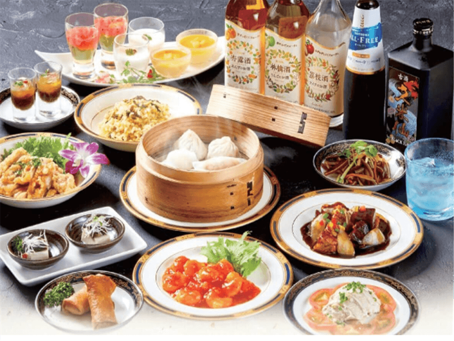 【桃翠】120分飲み放題付き<br>桃翠自慢の本格中華で彩る「忘新年会プラン」のアイキャッチ画像
